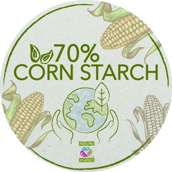 Display Poster 70% Corn Starch